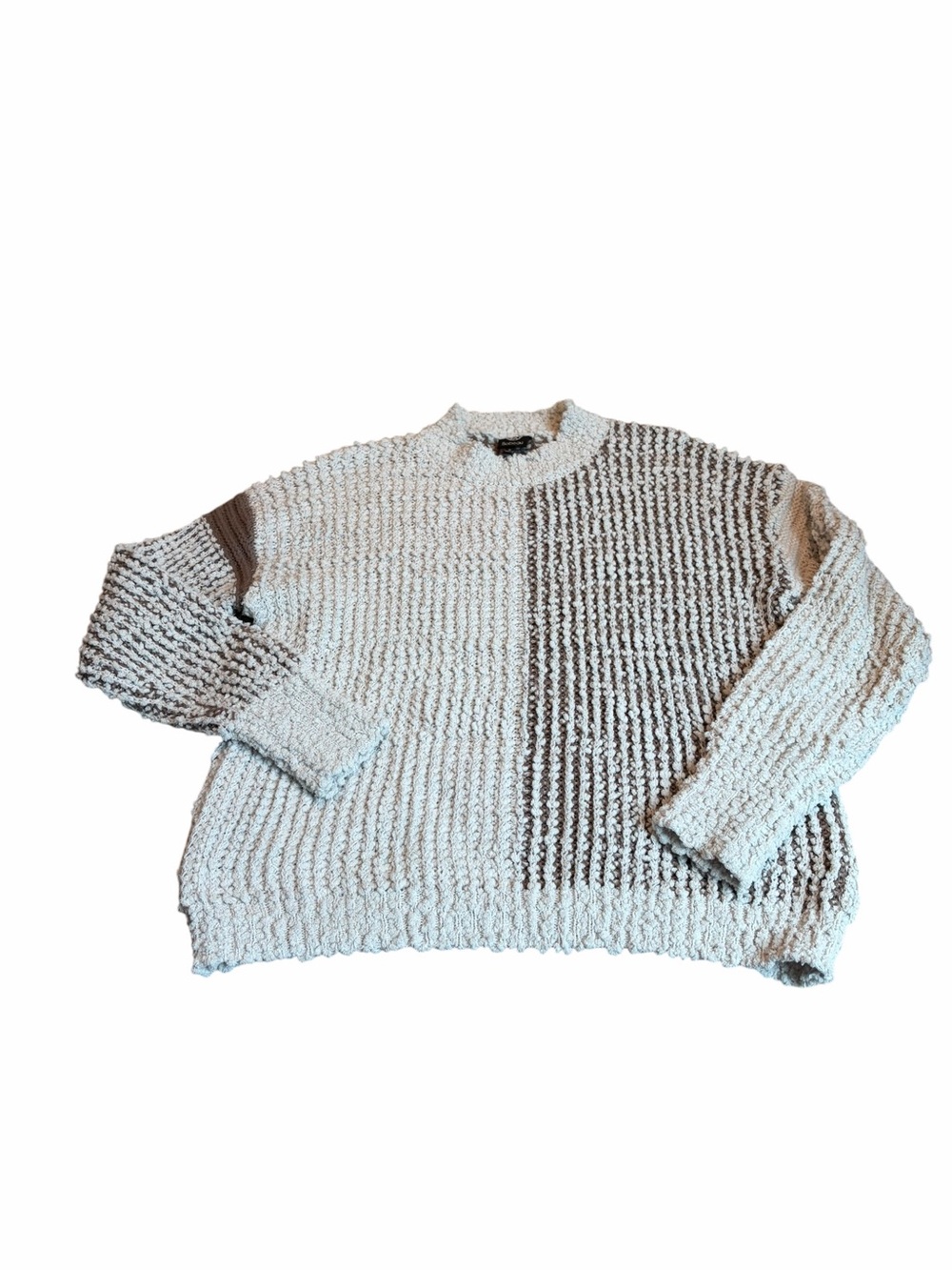 BOBEAU boucle knit sweater